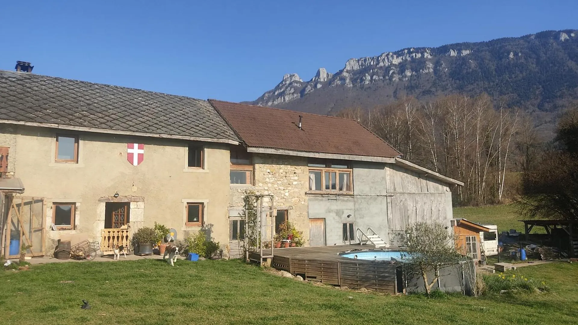 La Chambre Montagne Chez Les Garcons Saint-Paul-sur-Yenne Frankreich